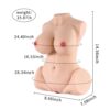 8KG sex doll torso9